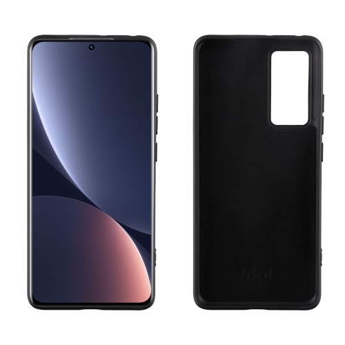 IDOL 1991 ΘΗΚΗ XIAOMI 12/12X 6.28" VELVET TPU 4 SIDE CAMERA GUARD PROTECTION BLACK