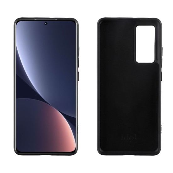 IDOL 1991 ΘΗΚΗ XIAOMI 12/12X 6.28" VELVET TPU 4 SIDE CAMERA GUARD PROTECTION BLACK