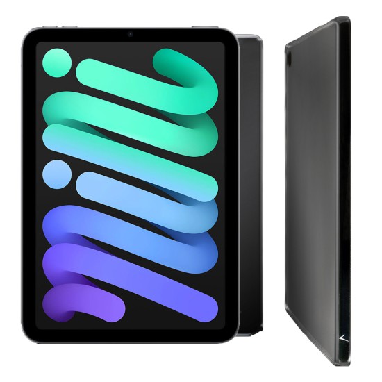 VOLTE-TEL ΘΗΚΗ IPAD MINI 2021/ MINI 6/ MINI 2024/ MINI 7 8.3" SILICON DELUXE TPU CAMERA GUARD BLACK