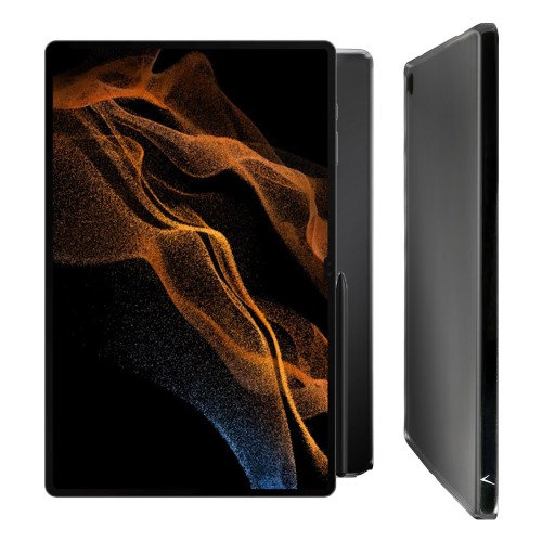VOLTE-TEL ΘΗΚΗ SAMSUNG X900 TAB S8 ULTRA/X906 TAB S8 ULTRA LTE 14.6" SILICON DELUXE TPU CAMERA GUARD BLACK
