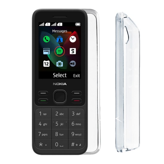 VOLTE-TEL ΘΗΚΗ NOKIA 150 2020 2.4" SLIMCOLOR AIR TPU FULL CAMERA PROTECTION ΔΙΑΦΑΝΗ