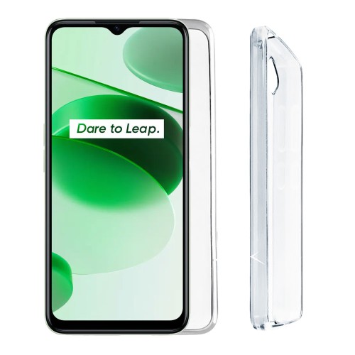 VOLTE-TEL ΘΗΚΗ REALME C35 6.6" SLIMCOLOR AIR TPU FULL CAMERA PROTECTION ΔΙΑΦΑΝΗ