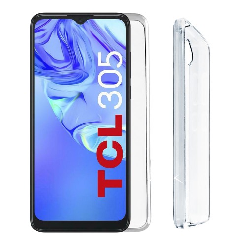 VOLTE-TEL ΘΗΚΗ TCL 305/306/30E/30 SE 6.52" SLIMCOLOR AIR TPU CAMERA GUARD ΔΙΑΦΑΝΗ