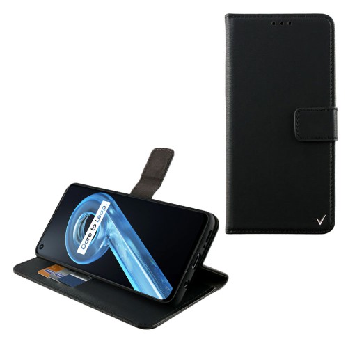 VOLTE-TEL ΘΗΚΗ REALME 9i 6.6" ALLURE MAGNET BOOK STAND CLIP BLACK