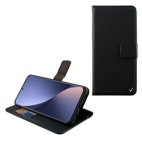 VOLTE-TEL ΘΗΚΗ XIAOMI 12/12X 6.28" ALLURE MAGNET BOOK STAND CLIP BLACK