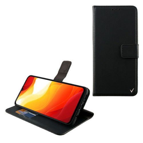 VOLTE-TEL ΘΗΚΗ XIAOMI MI 10 LITE 5G/ MI 10 LITE YOUTH/ MI 10 LITE ZOOM 6.57" ALLURE MAGNET BOOK STAND CLIP BLACK