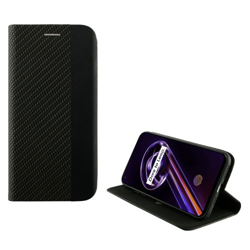IDOL 1991 ΘΗΚΗ REALME 9 5G/9 PRO 5G 6.6" ELITE ANTI-RFID BOOK STAND BLACK