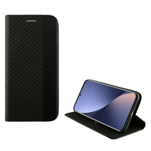 IDOL 1991 ΘΗΚΗ XIAOMI 12 PRO 6.73" ELITE ANTI-RFID BOOK STAND BLACK