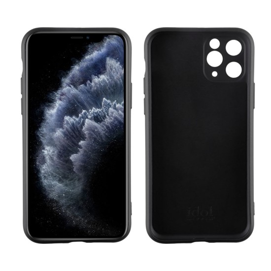 IDOL 1991 ΘΗΚΗ IPHONE 11 PRO 5.8" VELVET TPU 4 SIDE FULL CAMERA PROTECTION BLACK
