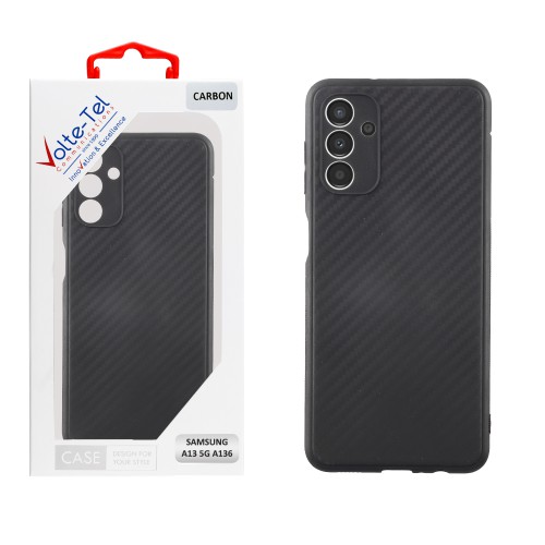 VOLTE-TEL ΘΗΚΗ SAMSUNG A04s A047/A13 5G A136U 6.5" CARBON CAMERA PROTECTIVE BLACK