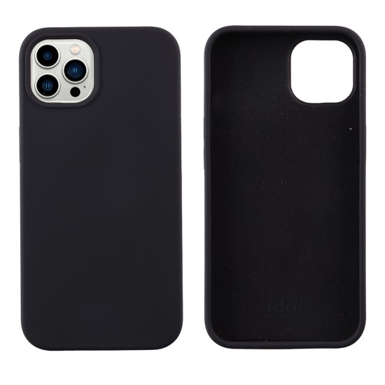 IDOL 1991 ΘΗΚΗ IPHONE 13 6.1" VELVET ELITE TPU 4 SIDE CAMERA GUARD BLACK