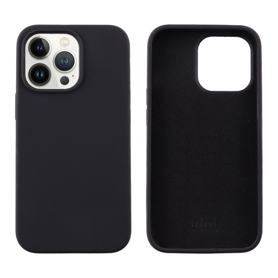IDOL 1991 ΘΗΚΗ IPHONE 13 PRO 6.1" VELVET ELITE TPU 4 SIDE CAMERA GUARD BLACK