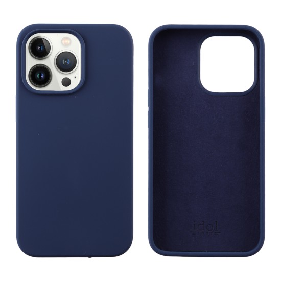 IDOL 1991 ΘΗΚΗ IPHONE 13 PRO 6.1" VELVET ELITE TPU 4 SIDE CAMERA GUARD BLUE