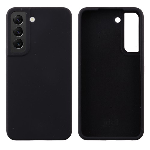 IDOL 1991 ΘΗΚΗ SAMSUNG S22 5G S901 6.1" VELVET ELITE TPU 4 SIDE CAMERA GUARD BLACK