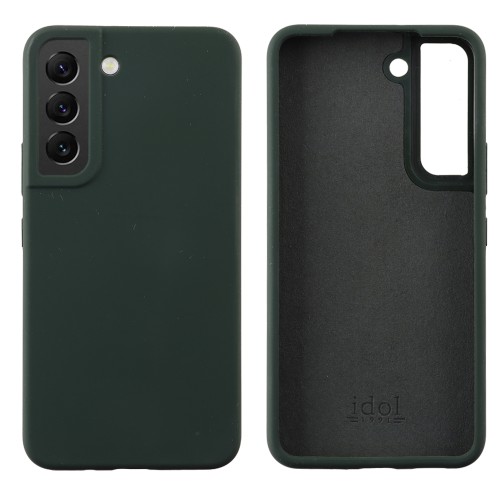 IDOL 1991 ΘΗΚΗ SAMSUNG S22 5G S901 6.1" VELVET ELITE TPU 4 SIDE CAMERA GUARD DARK GREEN