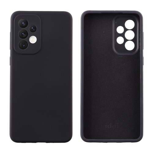 IDOL 1991 ΘΗΚΗ SAMSUNG A33 5G A336 6.4" VELVET ELITE TPU 4 SIDE FULL CAMERA PROTECTION BLACK
