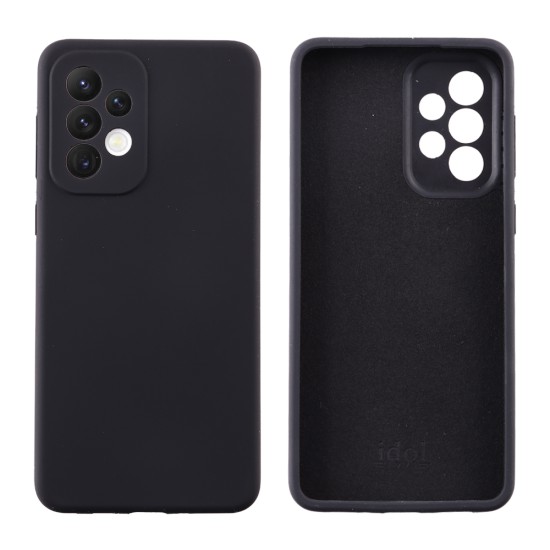 IDOL 1991 ΘΗΚΗ SAMSUNG A33 5G A336 6.4" VELVET ELITE TPU 4 SIDE FULL CAMERA PROTECTION BLACK