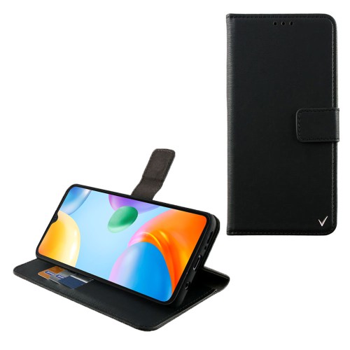 VOLTE-TEL ΘΗΚΗ XIAOMI REDMI 10C/REDMI 10 POWER 6.71" ALLURE MAGNET BOOK STAND CLIP BLACK