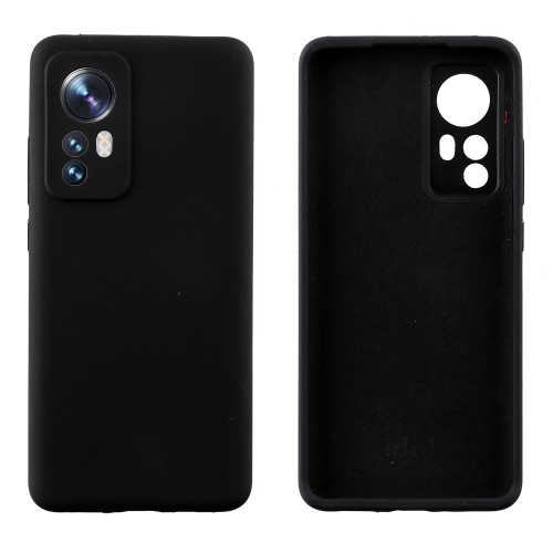 IDOL 1991 ΘΗΚΗ XIAOMI 12/12X 6.28" VELVET ELITE TPU 4 SIDE FULL CAMERA PROTECTION BLACK