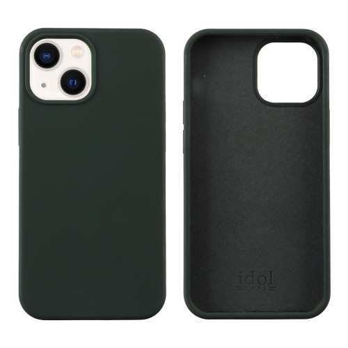 IDOL 1991 ΘΗΚΗ IPHONE 13 MINI 5.4" VELVET ELITE TPU 4 SIDE CAMERA GUARD DARK GREEN