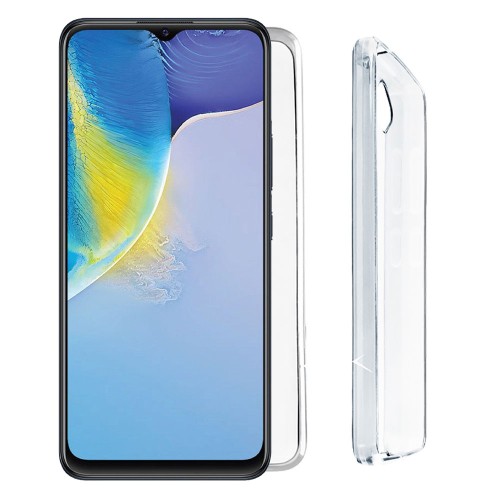 VOLTE-TEL ΘΗΚΗ VIVO Y01 4G 6.51" SLIMCOLOR AIR TPU CAMERA GUARD ΔΙΑΦΑΝΗ