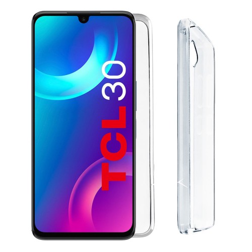 VOLTE-TEL ΘΗΚΗ TCL 30/30 5G/30+ 6.7" SLIMCOLOR AIR TPU CAMERA GUARD ΔΙΑΦΑΝΗ