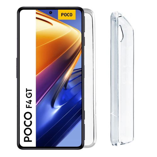 VOLTE-TEL ΘΗΚΗ XIAOMI POCO F4 GT 6.67" SLIMCOLOR AIR TPU CAMERA GUARD ΔΙΑΦΑΝΗ