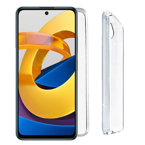 VOLTE-TEL ΘΗΚΗ XIAOMI POCO M4 5G 6.58" SLIMCOLOR AIR CAMERA GUARD ΔΙΑΦΑΝΗ