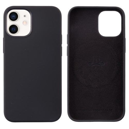 IDOL 1991 ΘΗΚΗ IPHONE 12 MINI 5.4" VELVET MAGSAFE TPU CAMERA GUARD BLACK