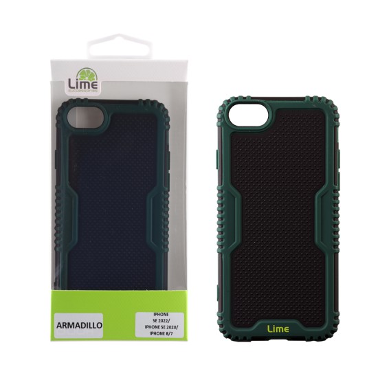 LIME ARMADILLO ΘΗΚΗ IPHONE SE 2022/IPHONE SE 2020/IPHONE 8/7 4.7in  FULL CAMERA PROTECTION GREEN