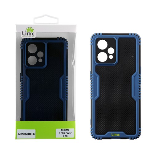LIME ΘΗΚΗ REALME 9 PRO PLUS/9 4G 6.4" ARMADILLO FULL CAMERA PROTECTION BLUE