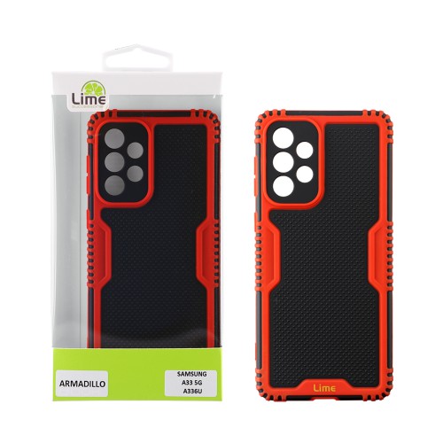LIME ΘΗΚΗ REALME C31 6.5" ARMADILLO FULL CAMERA PROTECTION RED