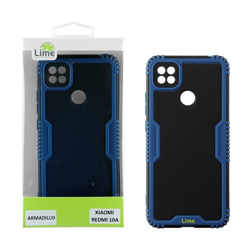 LIME ΘΗΚΗ XIAOMI REDMI 10A 6.53" ARMADILLO FULL CAMERA PROTECTION BLUE
