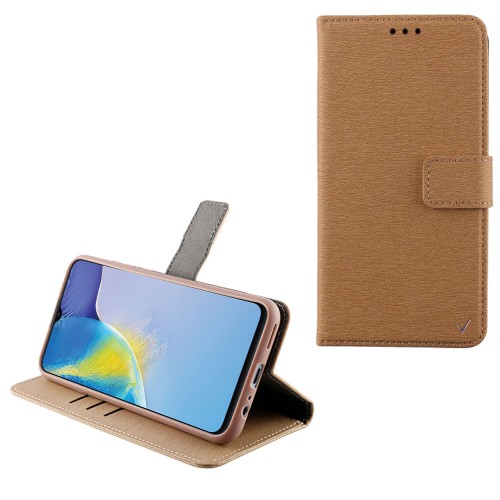 VOLTE-TEL ΘΗΚΗ VIVO Y01 4G 6.51" ALLURE MAGNET BOOK STAND CLIP GOLD