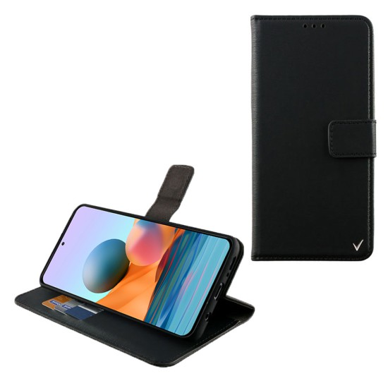 VOLTE-TEL ALLURE ΘΗΚΗ XIAOMI REDMI 10A 6.53in  MAGNET BOOK STAND CLIP BLACK