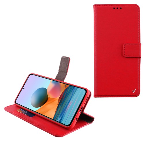 VOLTE-TEL ΘΗΚΗ XIAOMI REDMI 10A 6.53" ALLURE MAGNET BOOK STAND CLIP RED