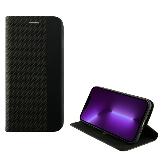IDOL 1991 ELITE ΘΗΚΗ IPHONE 14 6.1in  ANTI-RFID BOOK STAND BLACK