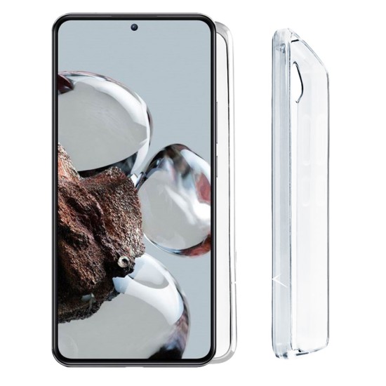 VOLTE-TEL ΘΗΚΗ XIAOMI 12T/12T PRO 6.67" SLIMCOLOR AIR TPU CAMERA GUARD ΔΙΑΦΑΝΗ