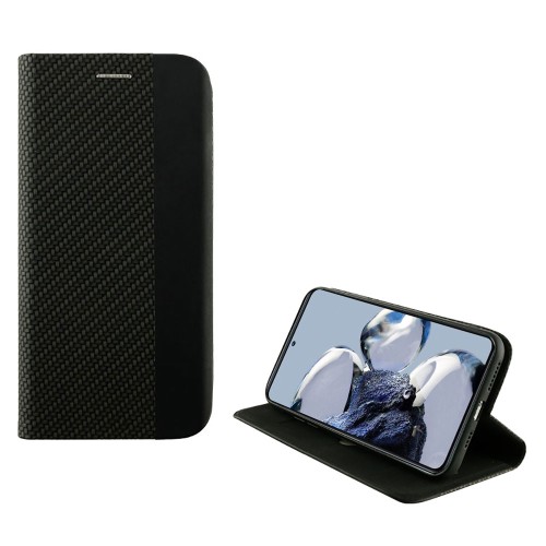 IDOL 1991 ΘΗΚΗ XIAOMI 12T/12T PRO 6.67" ELITE ANTI-RFID BOOK STAND BLACK