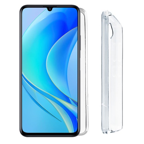 VOLTE-TEL ΘΗΚΗ HUAWEI NOVA Y70 4G/Y70 PLUS 4G 6.75" SLIMCOLOR AIR TPU CAMERA GUARD ΔΙΑΦΑΝΗ