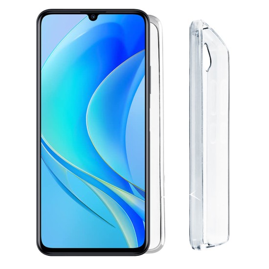 VOLTE-TEL ΘΗΚΗ HUAWEI NOVA Y70 4G/Y70 PLUS 4G 6.75" SLIMCOLOR AIR TPU CAMERA GUARD ΔΙΑΦΑΝΗ