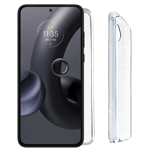 VOLTE-TEL ΘΗΚΗ MOTOROLA MOTO EDGE 30 NEO 6.28" SLIMCOLOR AIR TPU CAMERA GUARD ΔΙΑΦΑΝΗ