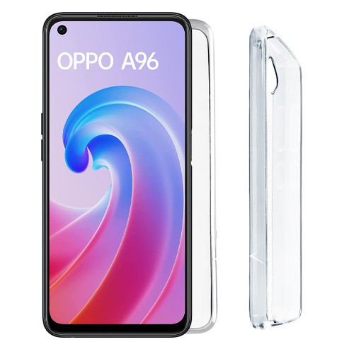 VOLTE-TEL ΘΗΚΗ OPPO A96 6.59" SLIMCOLOR AIR TPU CAMERA GUARD ΔΙΑΦΑΝΗ