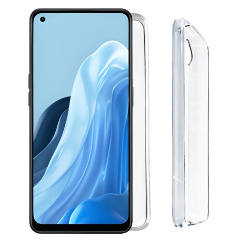 VOLTE-TEL ΘΗΚΗ OPPO RENO7 LITE 5G 6.43" SLIMCOLOR AIR TPU CAMERA GUARD ΔΙΑΦΑΝΗ