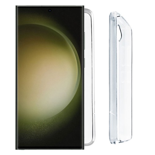 VOLTE-TEL ΘΗΚΗ SAMSUNG S23 ULTRA 5G S918 6.8" SLIMCOLOR AIR TPU CAMERA GUARD ΔΙΑΦΑΝΗ