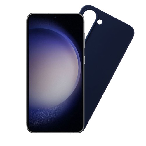 VOLTE-TEL ΘΗΚΗ SAMSUNG S23 5G S911 6.1" SILICON TPU CAMERA GUARD BLUE