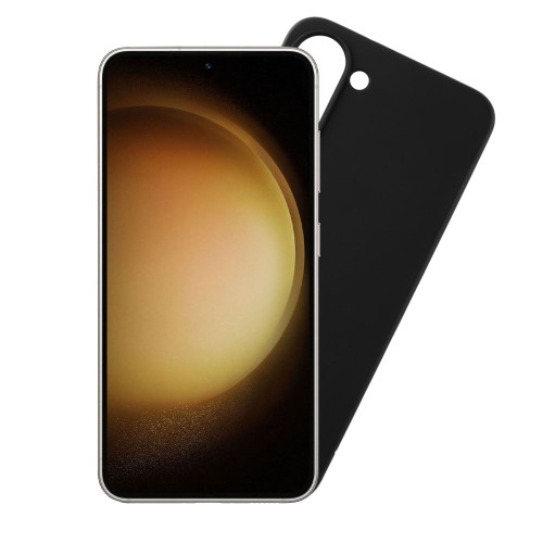 VOLTE-TEL ΘΗΚΗ SAMSUNG S23 PLUS 5G S916 6.6" SILICON TPU CAMERA GUARD BLACK