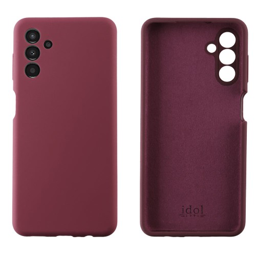 IDOL 1991 ΘΗΚΗ SAMSUNG A04s A047/A13 5G A136U 6.5" VELVET ELITE TPU 4 SIDE FULL CAMERA PROTECTION BURGUNDY