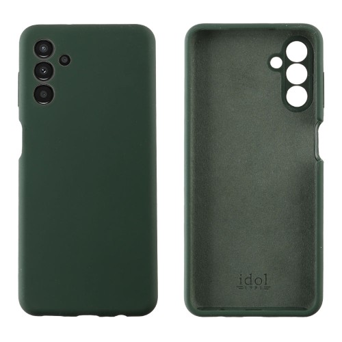 IDOL 1991 ΘΗΚΗ SAMSUNG A04s A047/A13 5G A136U 6.5" VELVET ELITE TPU 4 SIDE FULL CAMERA PROTECTION DARK GREEN