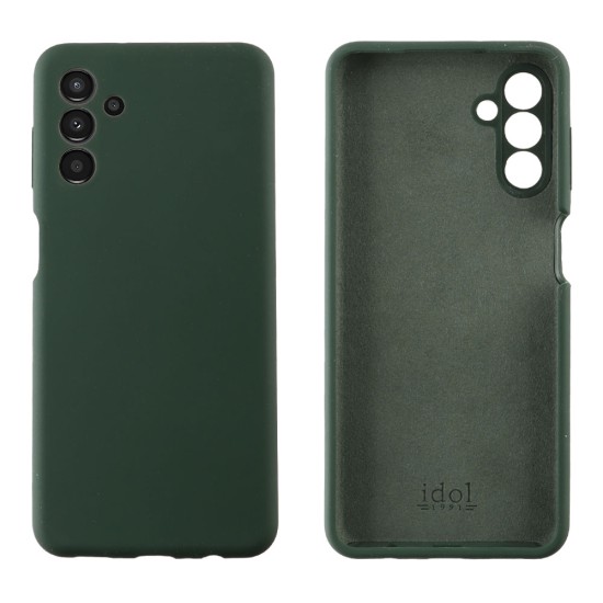 IDOL 1991 ΘΗΚΗ SAMSUNG A04s A047/A13 5G A136U 6.5" VELVET ELITE TPU 4 SIDE FULL CAMERA PROTECTION DARK GREEN